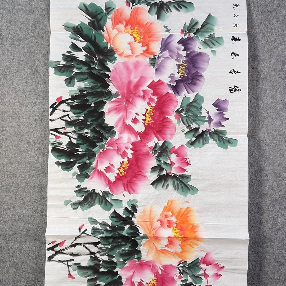 国画039 花鸟在此鸣叫的日子