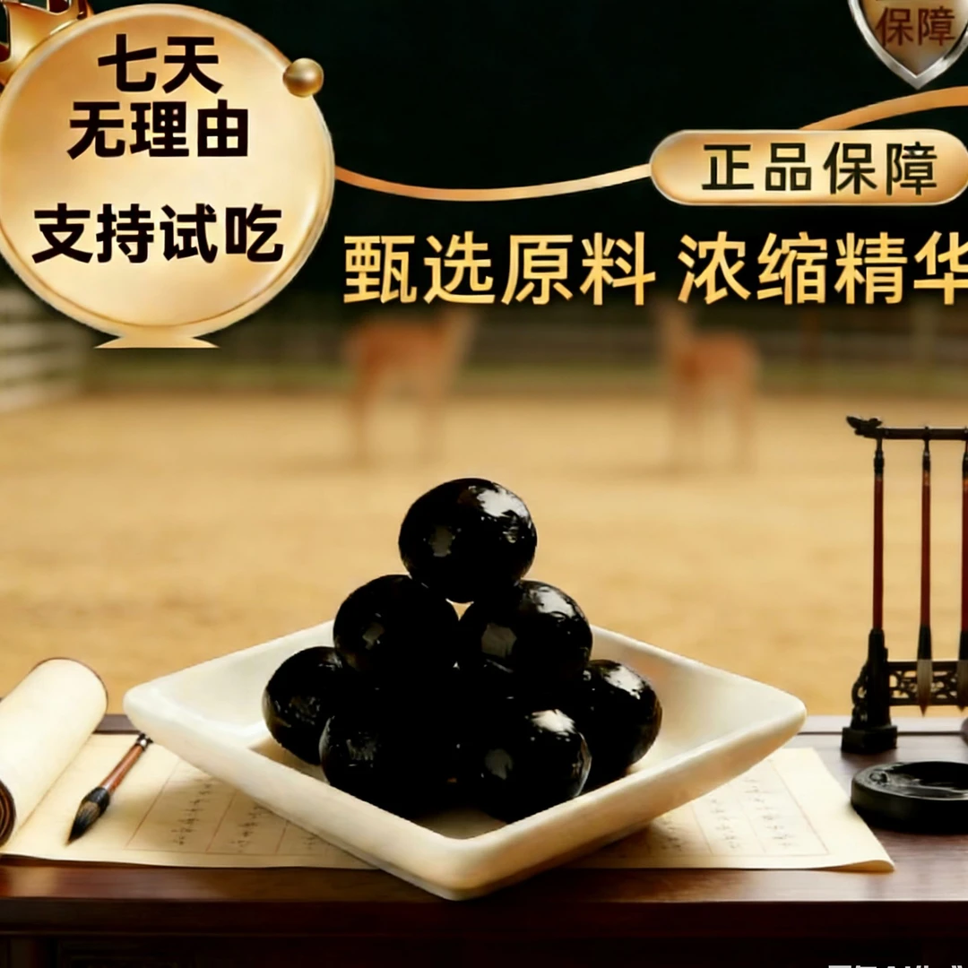 【视频一】拍一发二吉林鹿乡鹿丸原产地优质材料古法熬制滋补佳品