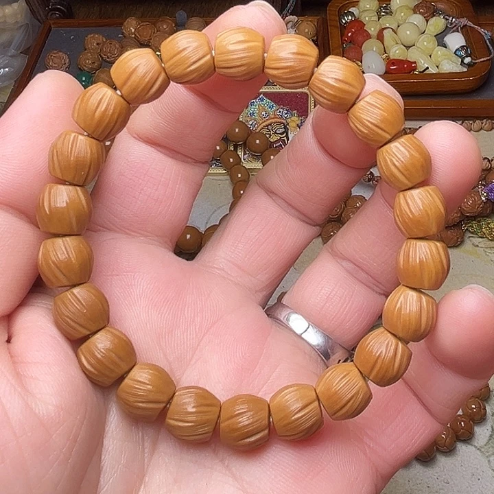 猴头核桃手串猴头雕刻精工小扭矩天河手串