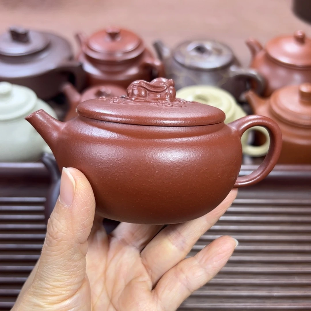 朱泥茶壶星****曼大红袍 玉兔 150cc
