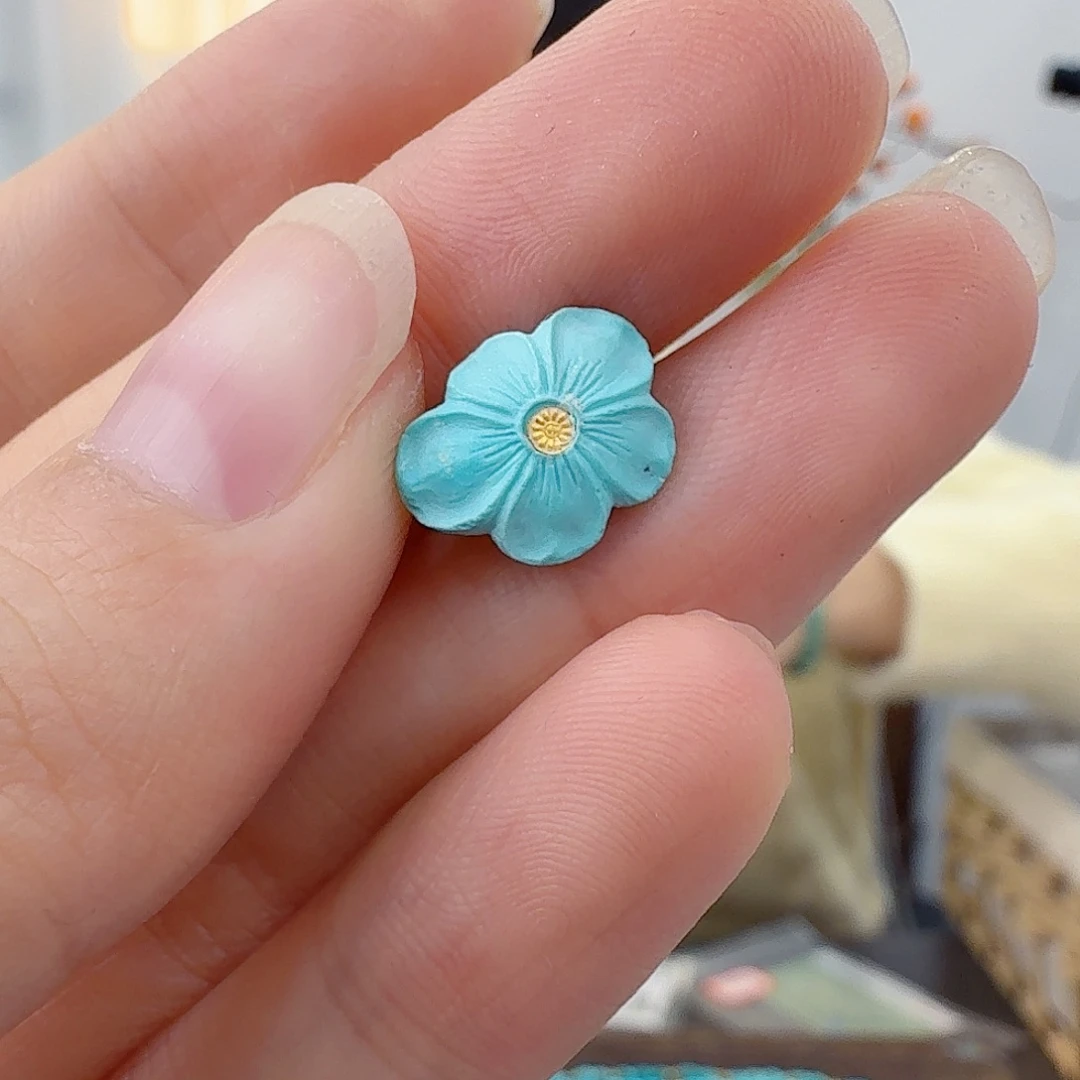 绿松石未镶嵌珠宝半成品