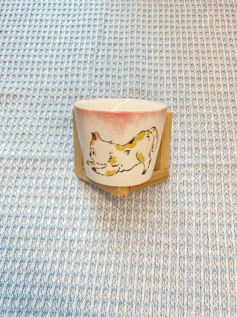 猫猫陶瓷杯纯手工
