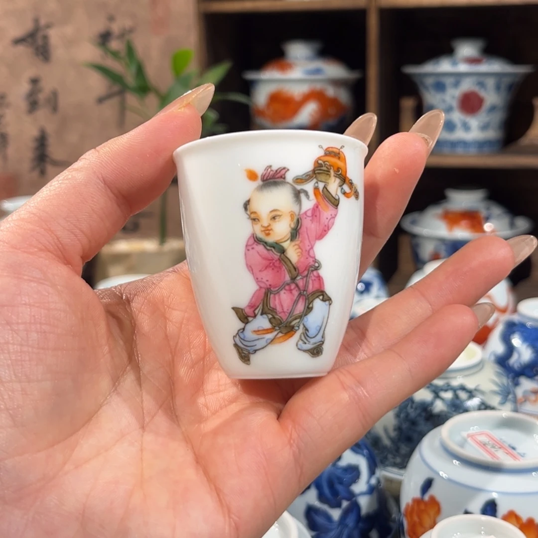 景德镇陶瓷主人杯