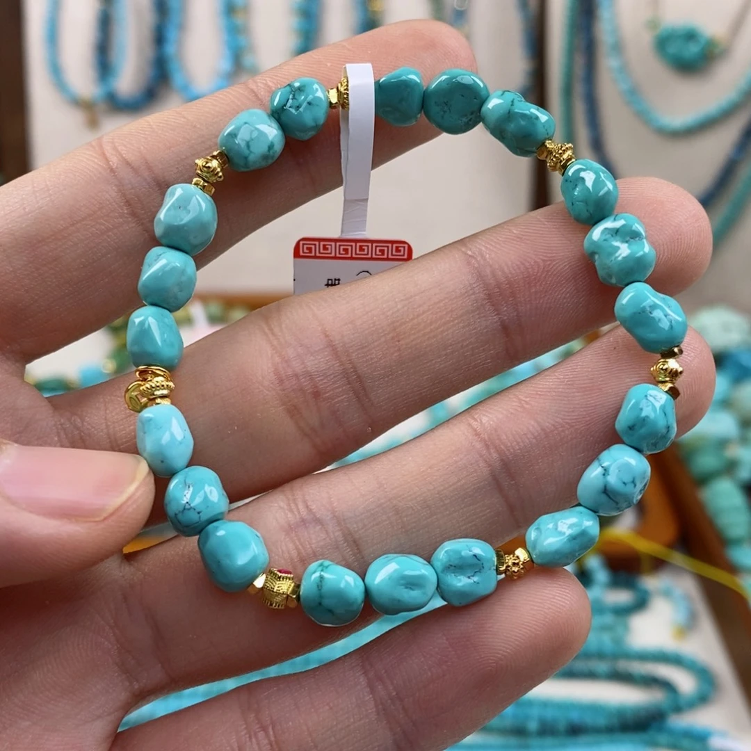 绿松石未镶嵌手串