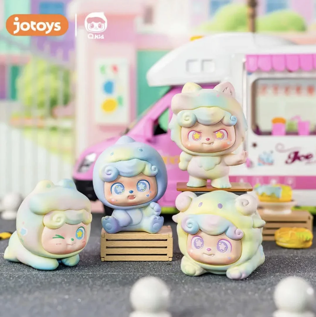 【逸黑拆盒】Q宝秘密特工队系列盲盒可爱桌面摆件