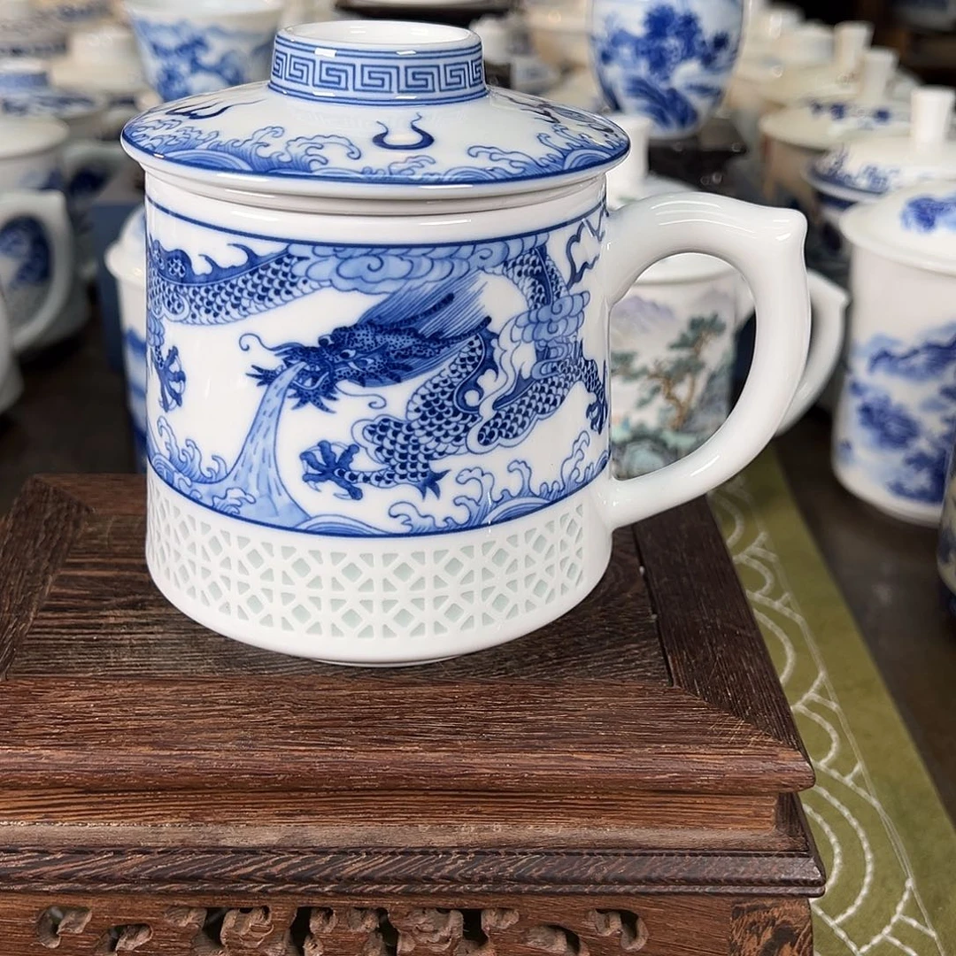 景德镇陶瓷高温办公杯