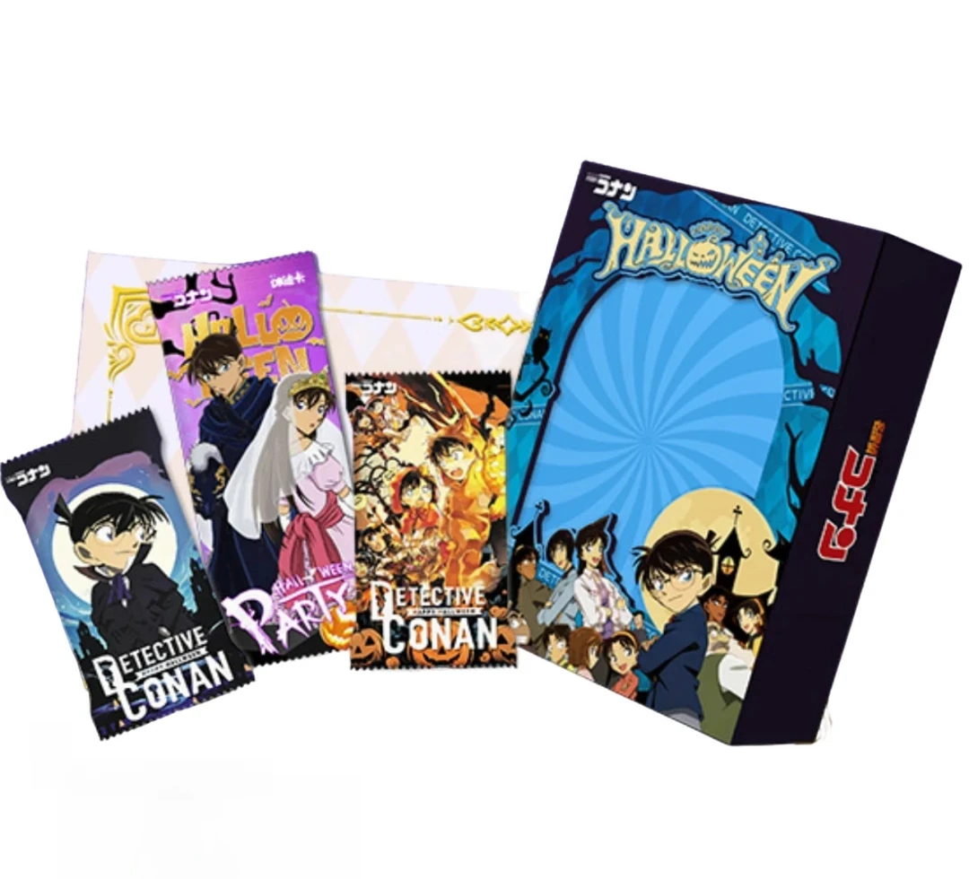 【雯雯整盒】迪卡文创 名侦探柯南 南瓜party 动漫卡牌收藏盲盒