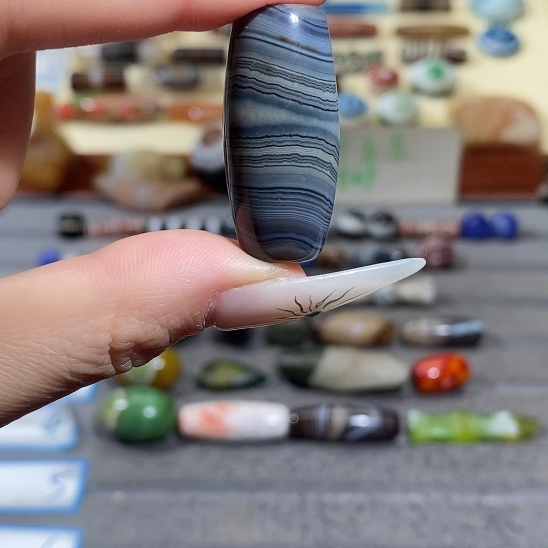 福***海玛瑙/玉髓合金颈饰