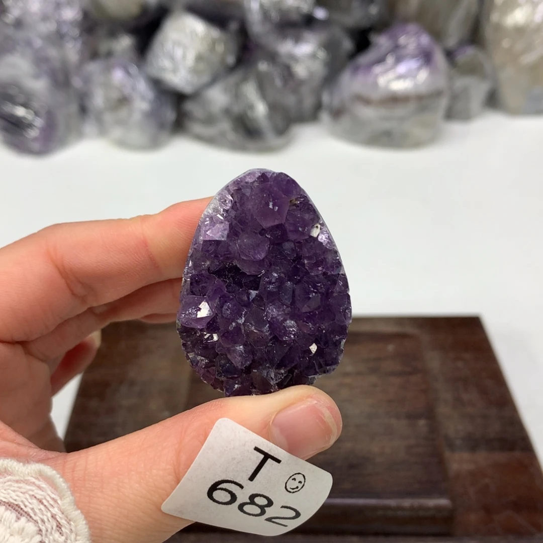 紫晶摆件未镶嵌水晶