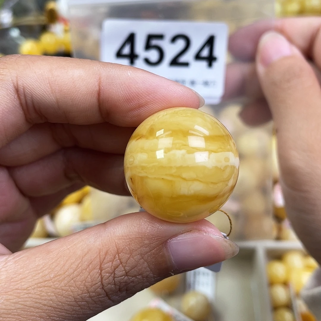 琥珀未镶嵌珠宝奇石25.2粉