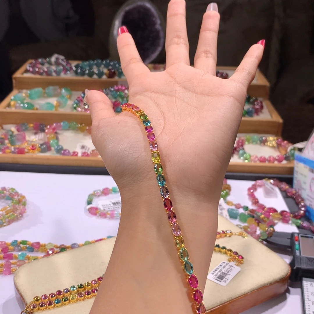 18K金镶嵌多样性发货其一碧玺