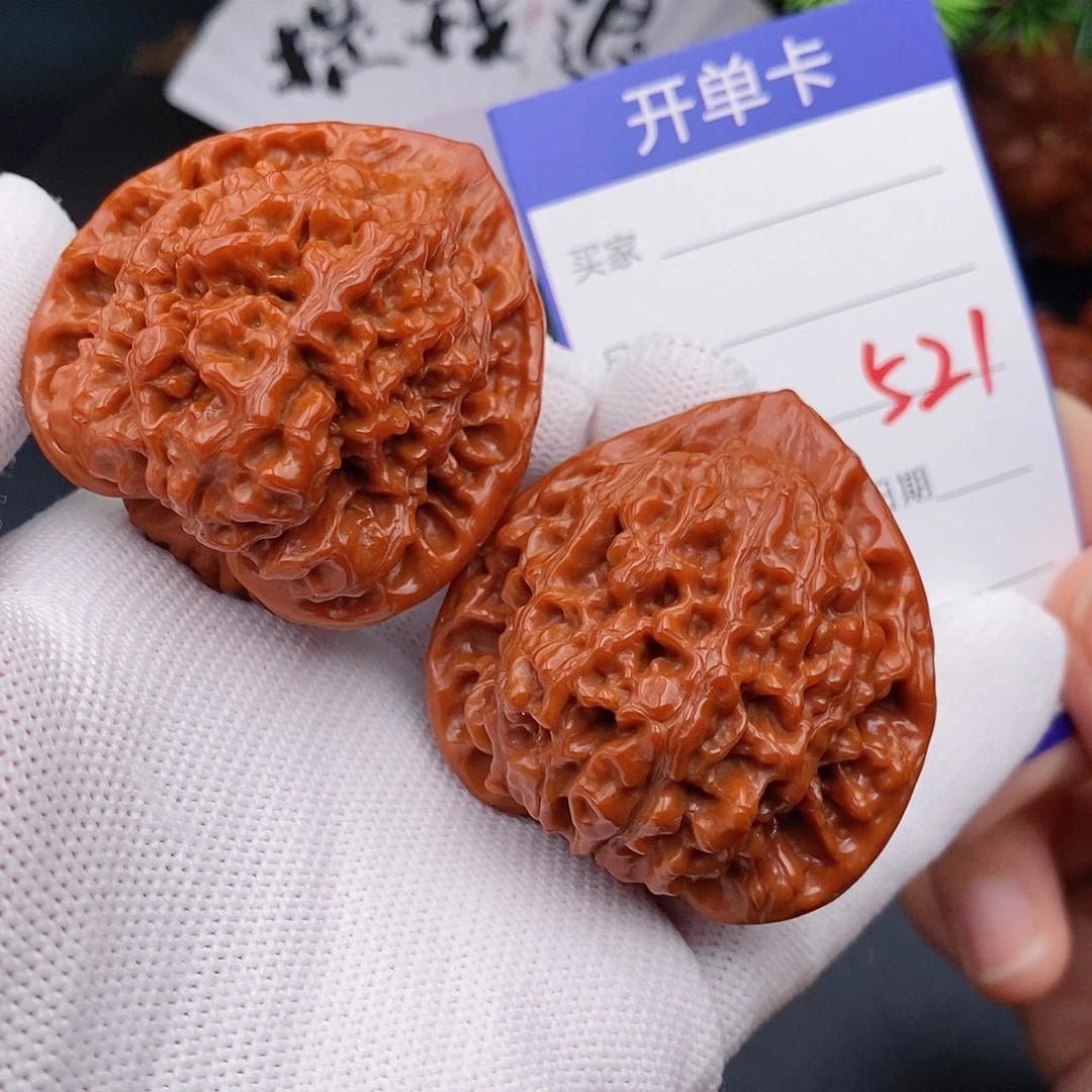 把件文玩核桃45官帽521