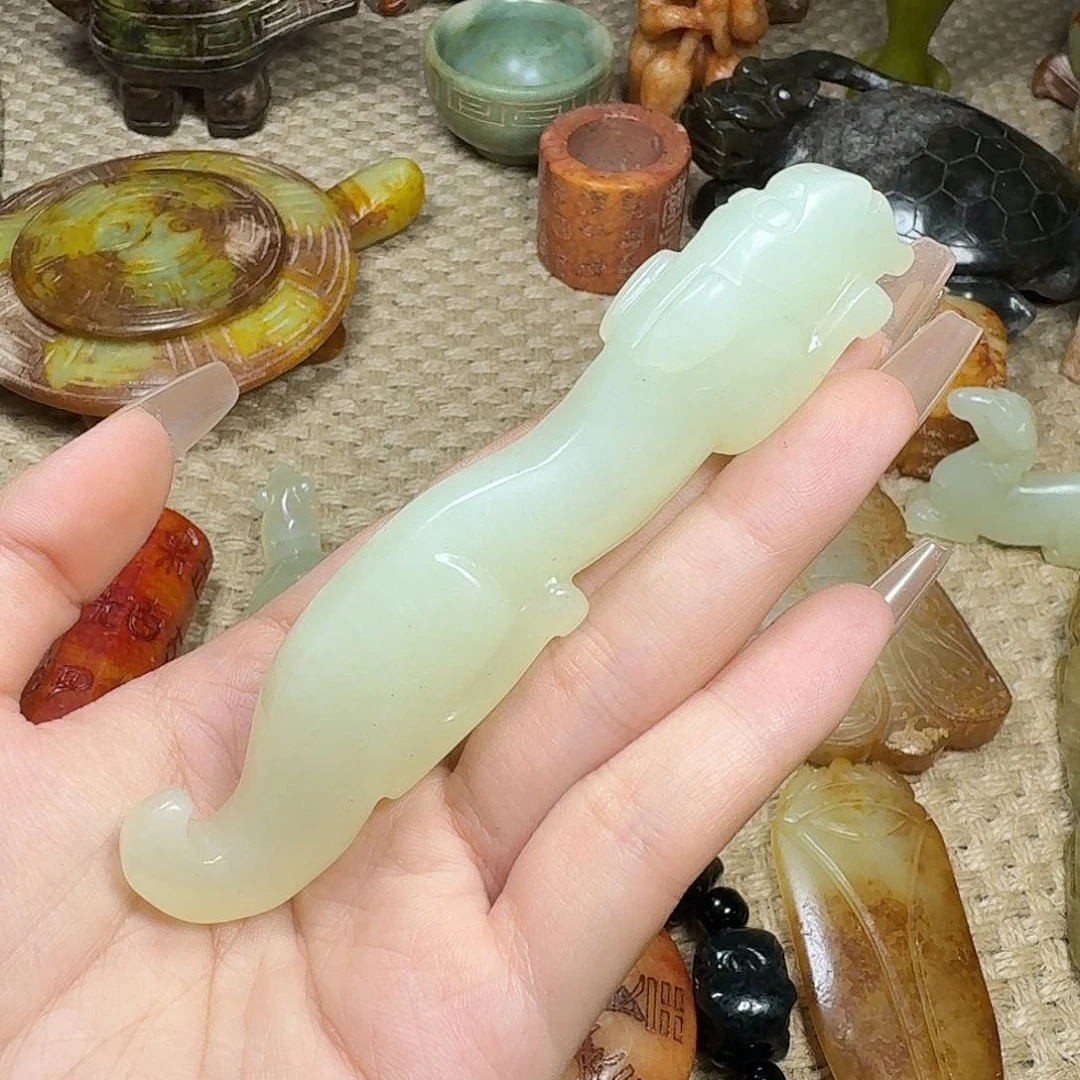 白玉菩提吊坠挂件