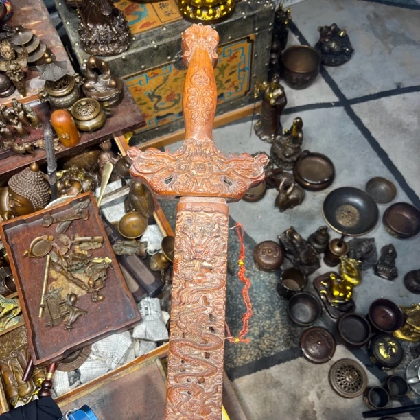 【闪购链接】桃木j摆件