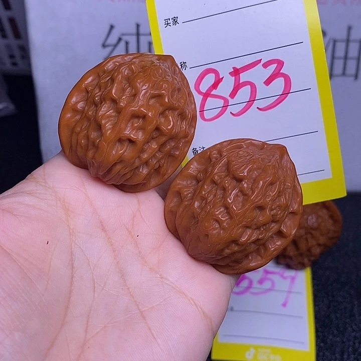 把件文玩核桃853/38公子帽