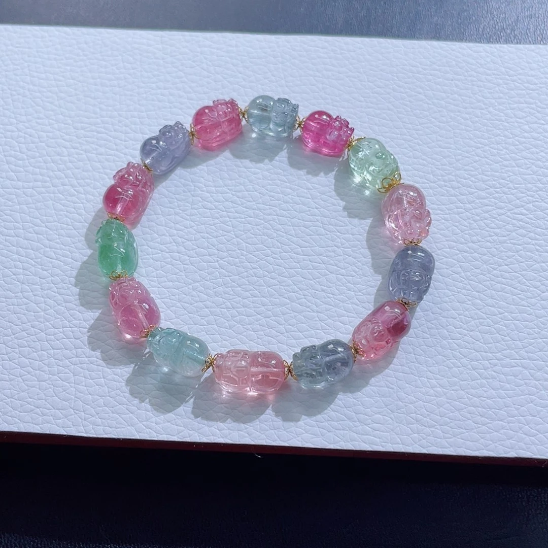 碧玺手链未镶嵌碧玺手链