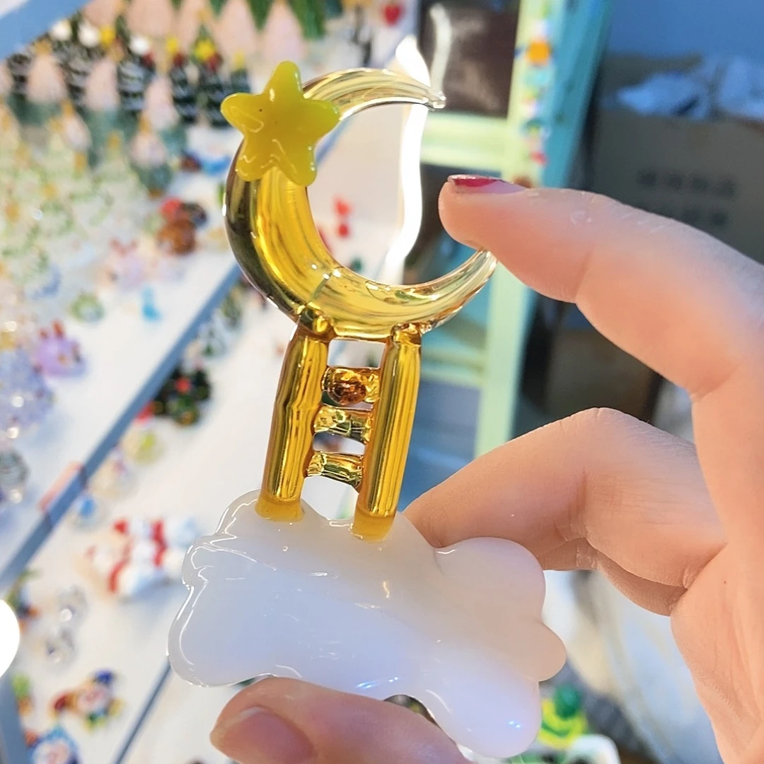 琉璃手工艺品月亮梯