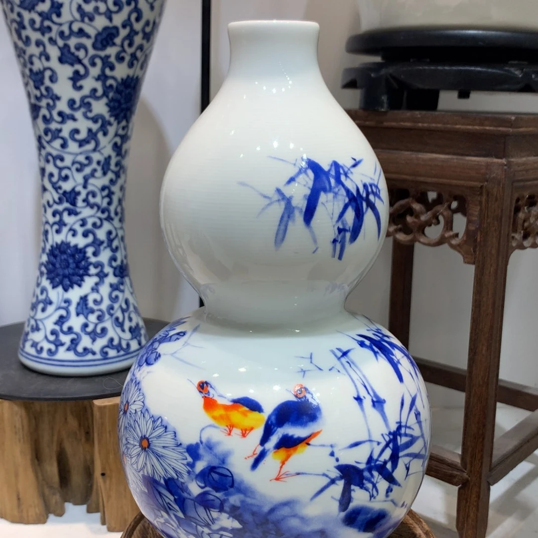 景德镇陶瓷花瓶摆件