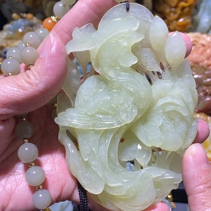 岫玉岫玉吊坠未镶嵌