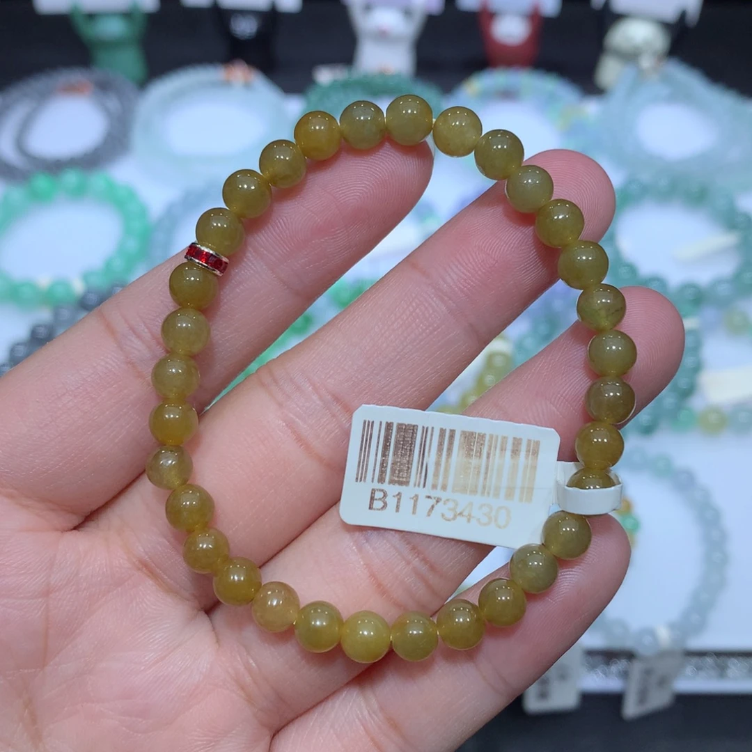 翡翠未镶嵌手串天然