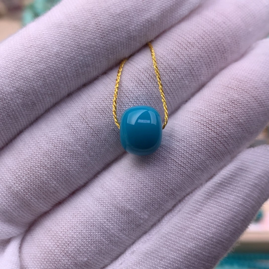 绿松石未镶嵌珠宝奇石9.9*8.1