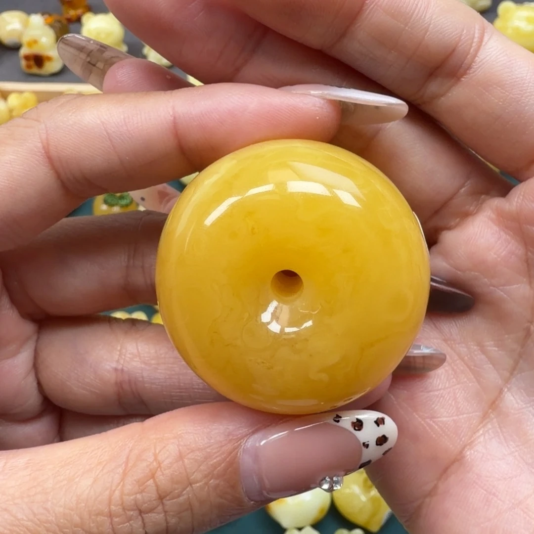 琥珀未镶嵌裸石蜜蜡