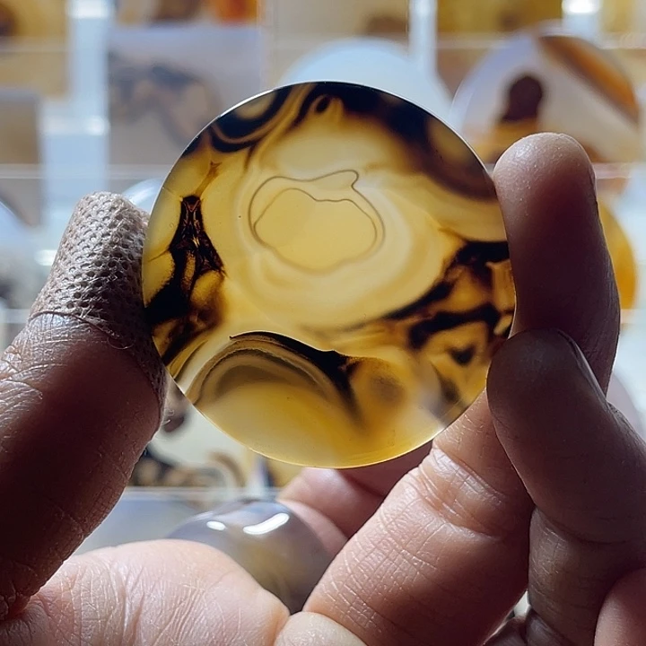 玛瑙/玉髓未镶嵌吊坠(不含链)