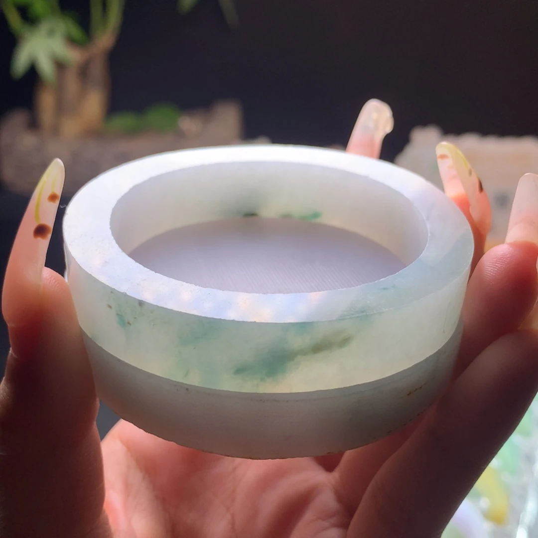 定制翡翠翡翠手镯未镶嵌