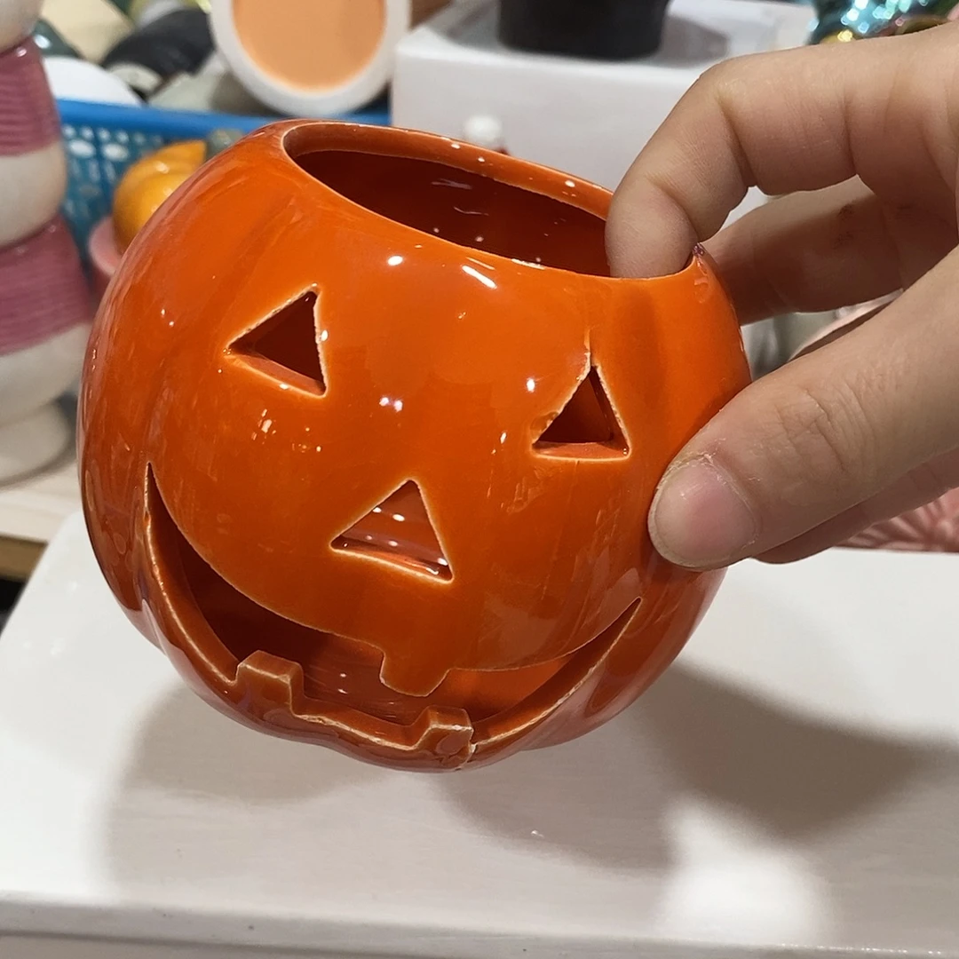 杯子陶陶盆有孔 瑕疵介意勿拍