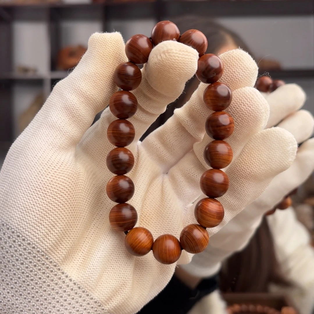 柏木（崖柏）手串/手链 黑油蚕丝1.2透皮虫香料咸甜15.7毕业