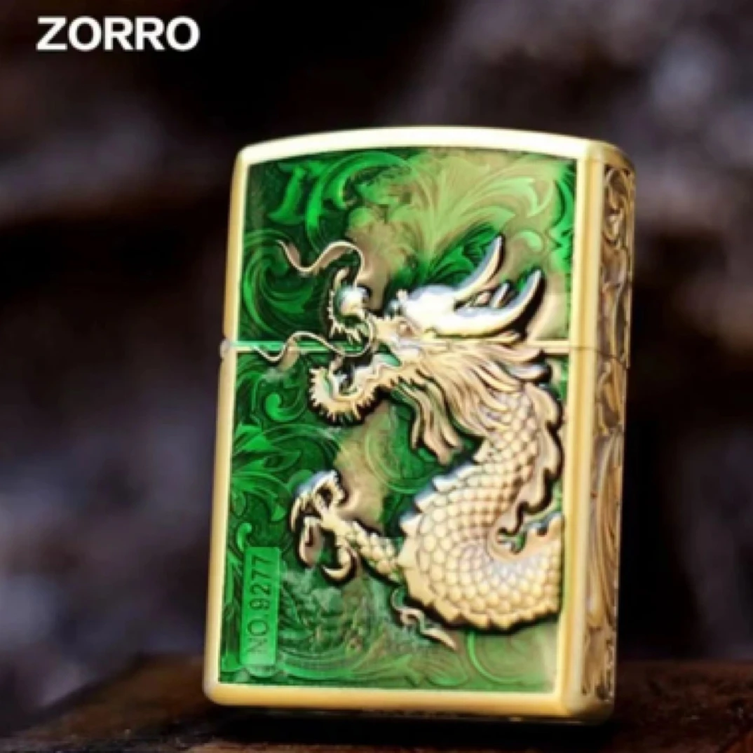 佐罗绿霸王龙 打火机（需自行配油）