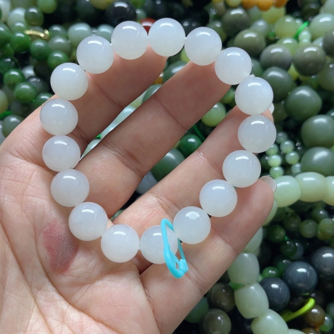 和田玉手链未镶嵌