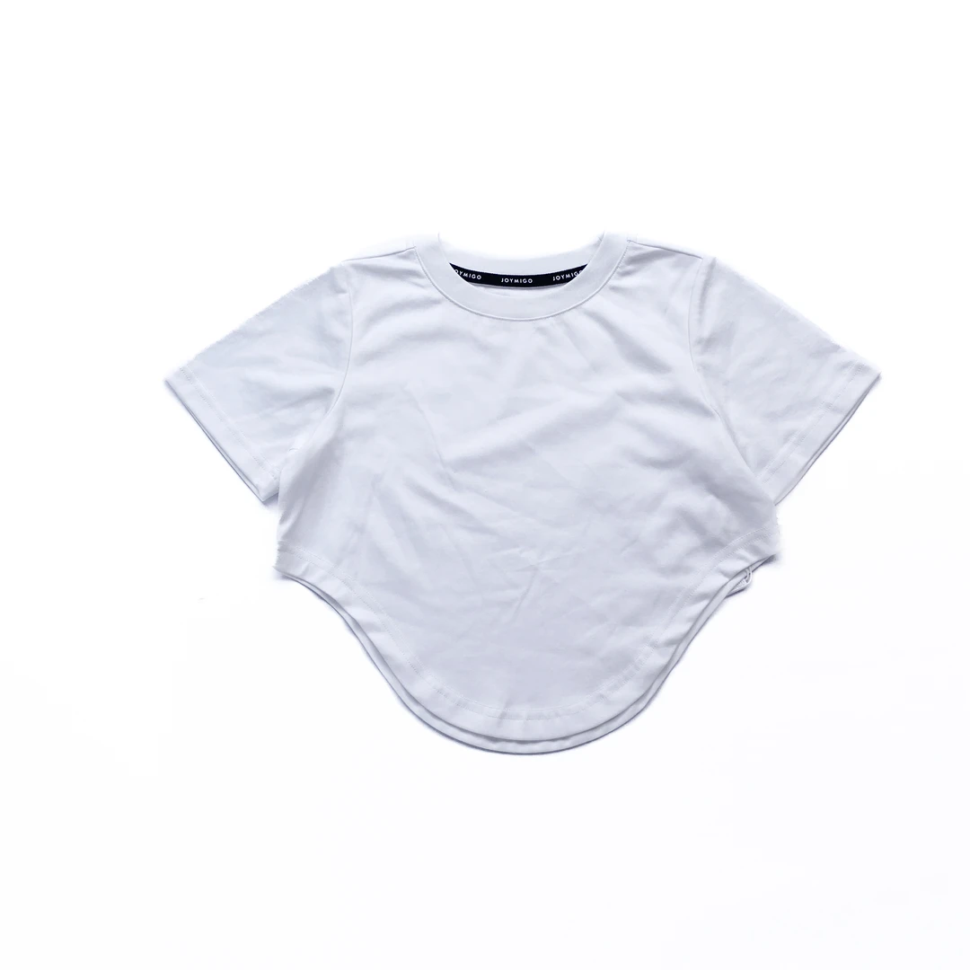 M 儿童休闲百搭圆领宽松套头时尚针织T 25B006088