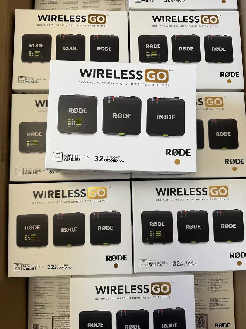 RODE罗德Wireless Go II拖一 拖二无线麦克风相机手机领夹小蜜蜂