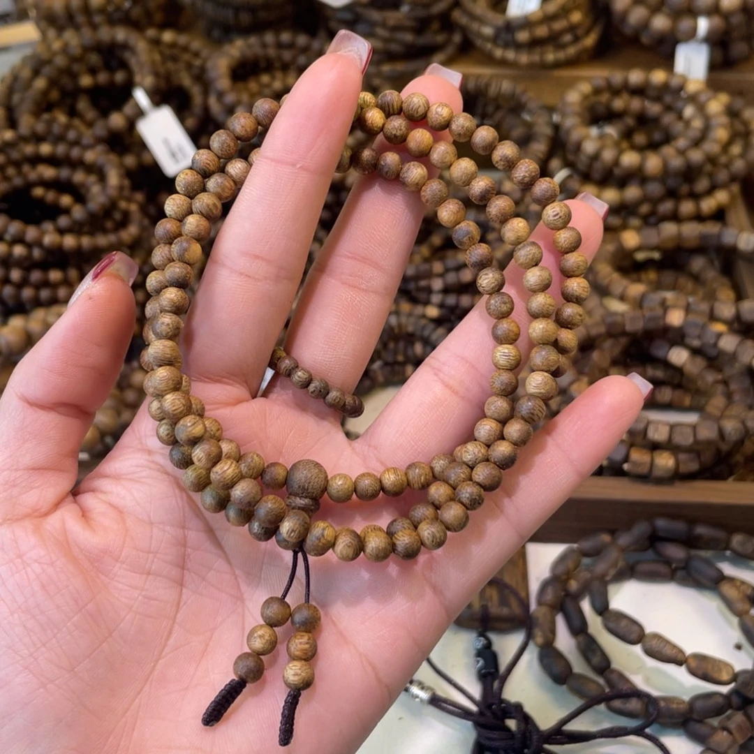 沉香卡5多圈圆珠7克+