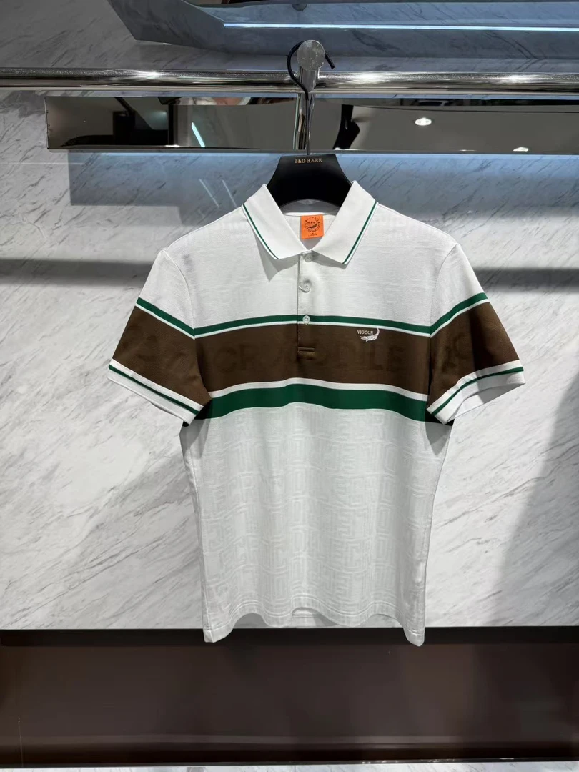 CROCODILE SINCE1952/鳄鱼恤25春夏新款短袖T-shirt男士时尚百搭