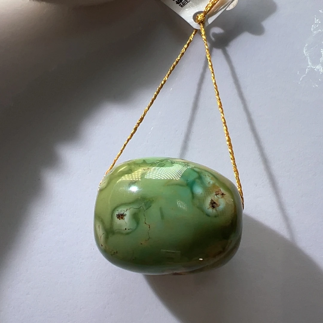 绿松石未镶嵌挂件