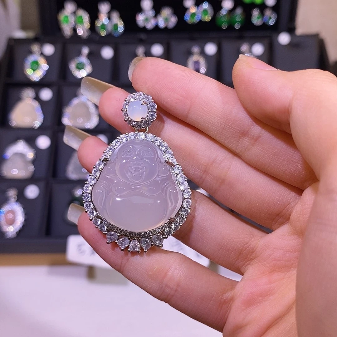 玛瑙/玉髓颈饰合金