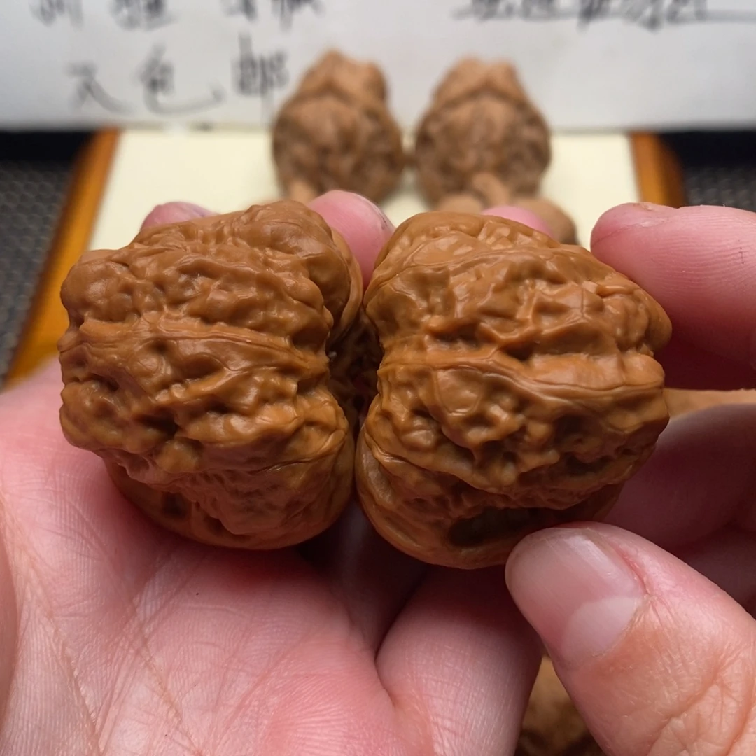 文玩核桃把件边37左右