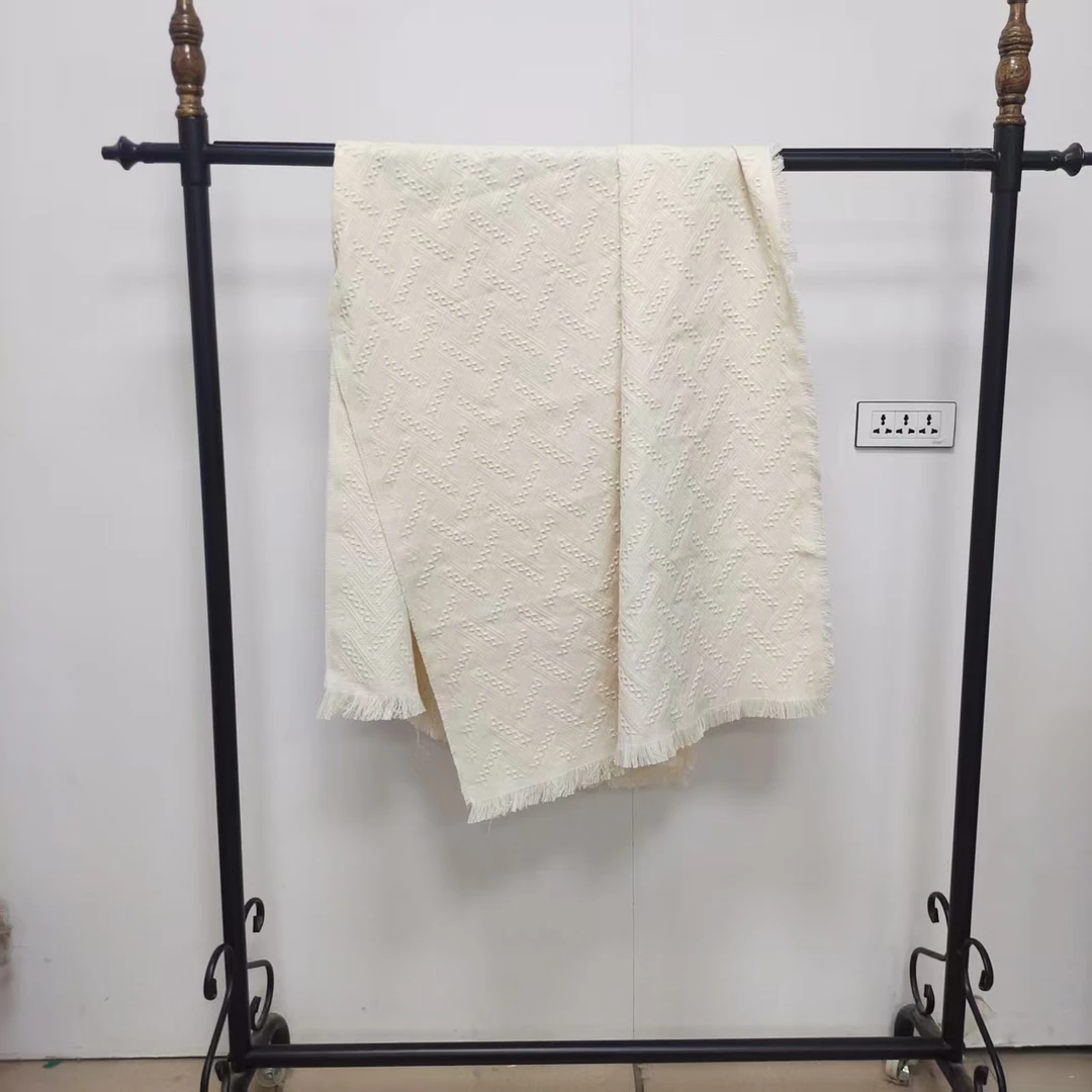 【菱形格浴巾】80*160cm高端轻奢罗布麻汉麻浴巾精梳纱亲肤透气机洗