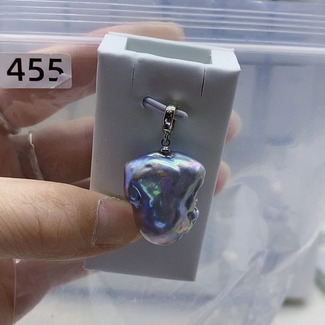 颈饰合金淡水珍珠