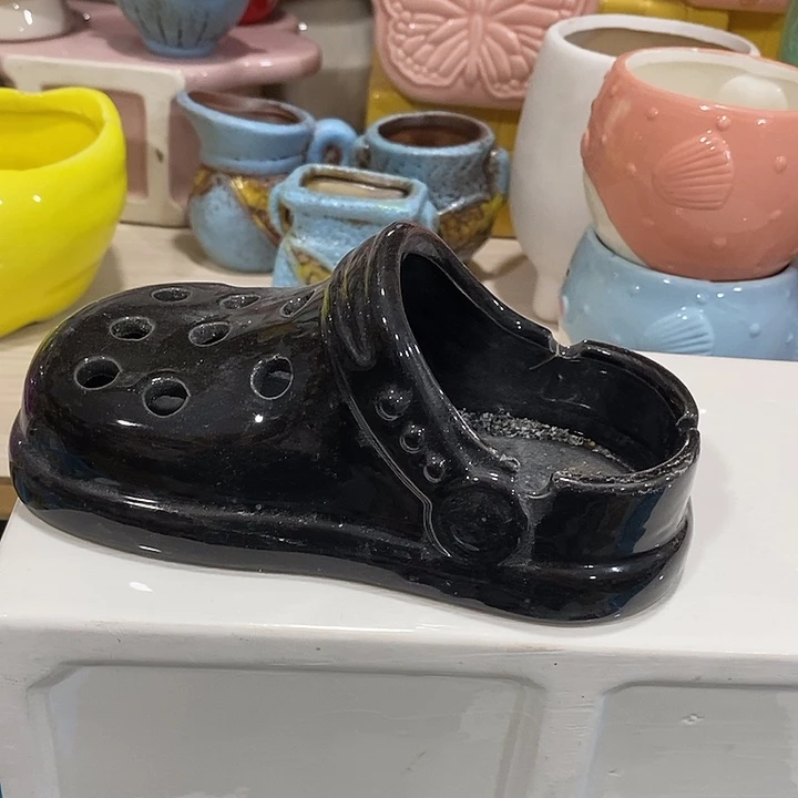 陶摆件水培陶盆无孔 瑕疵介意勿拍