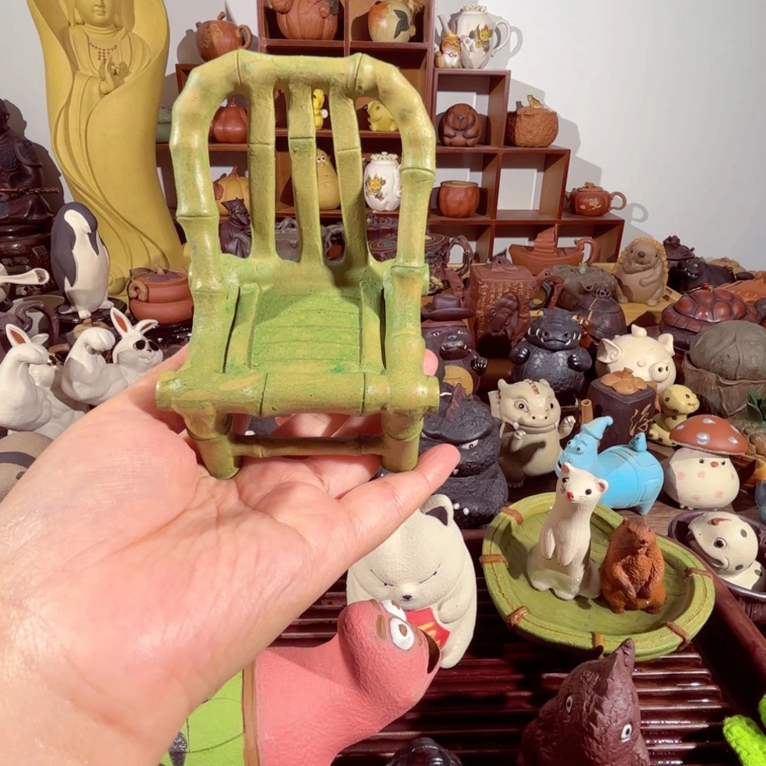 紫砂茶壶闽****玩纯手工制作过程非常