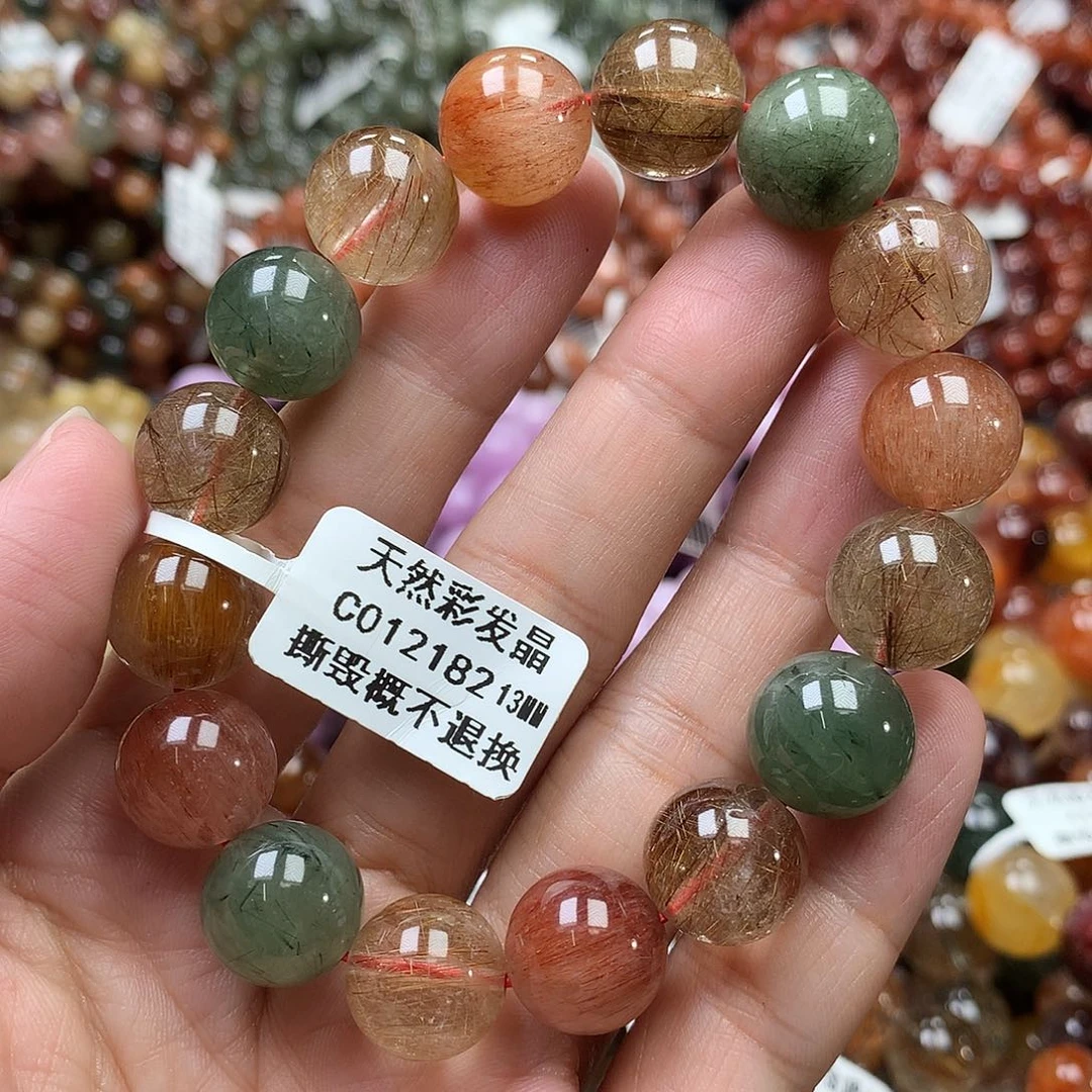 水晶手链未镶嵌，，