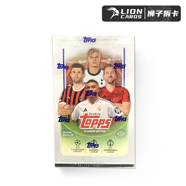 Topps【拆盒】 24-25 欧战 UCC Hobby 足球 球星卡盲盒