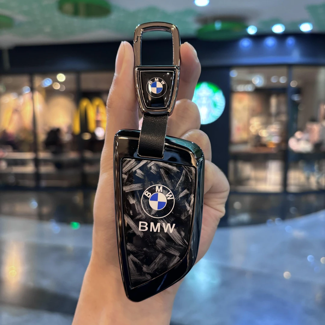 适用2025宝马X3钥匙套男士高级感i3刀锋ix3领先型车金属壳全包扣