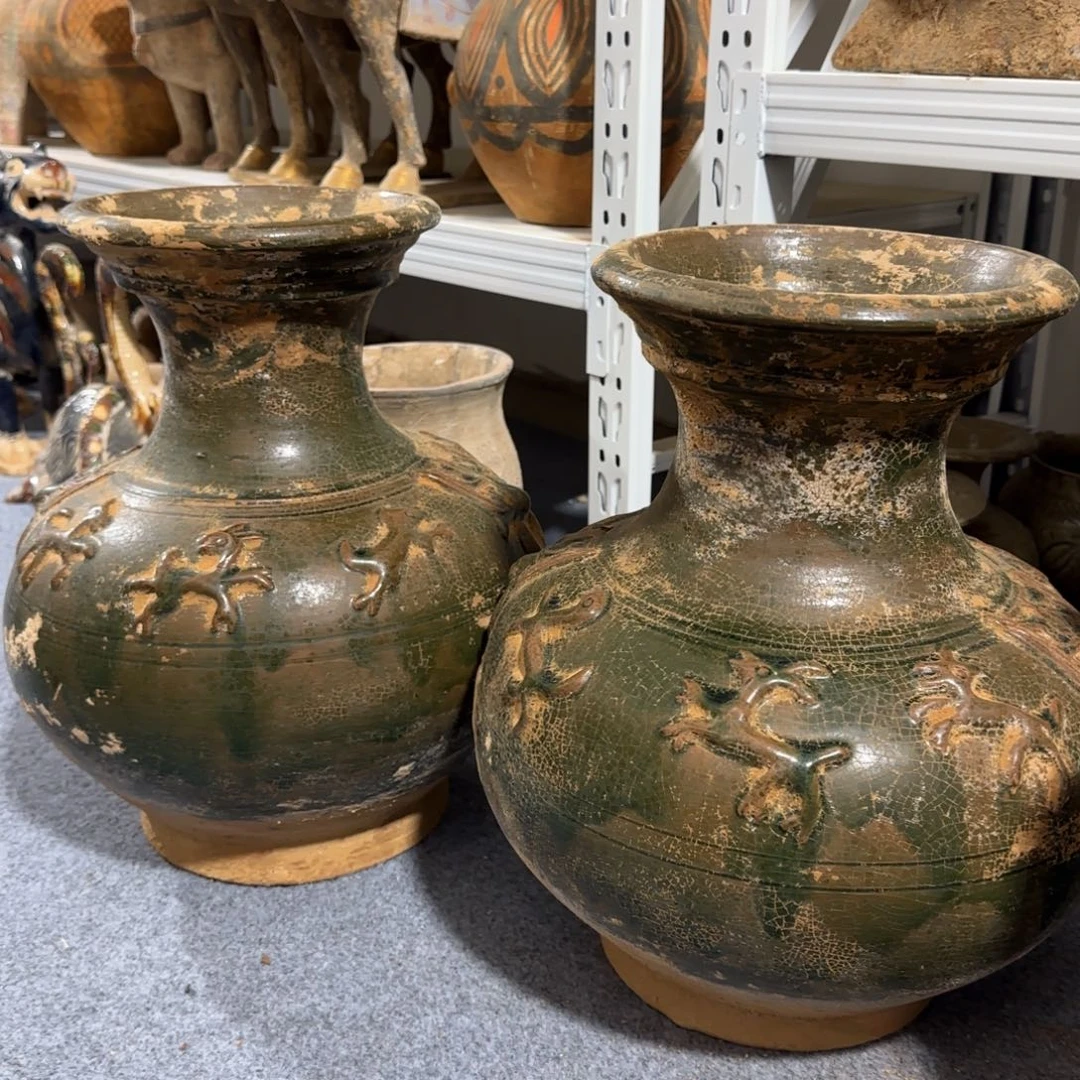 收***哥陶瓷摆件摆件摆件