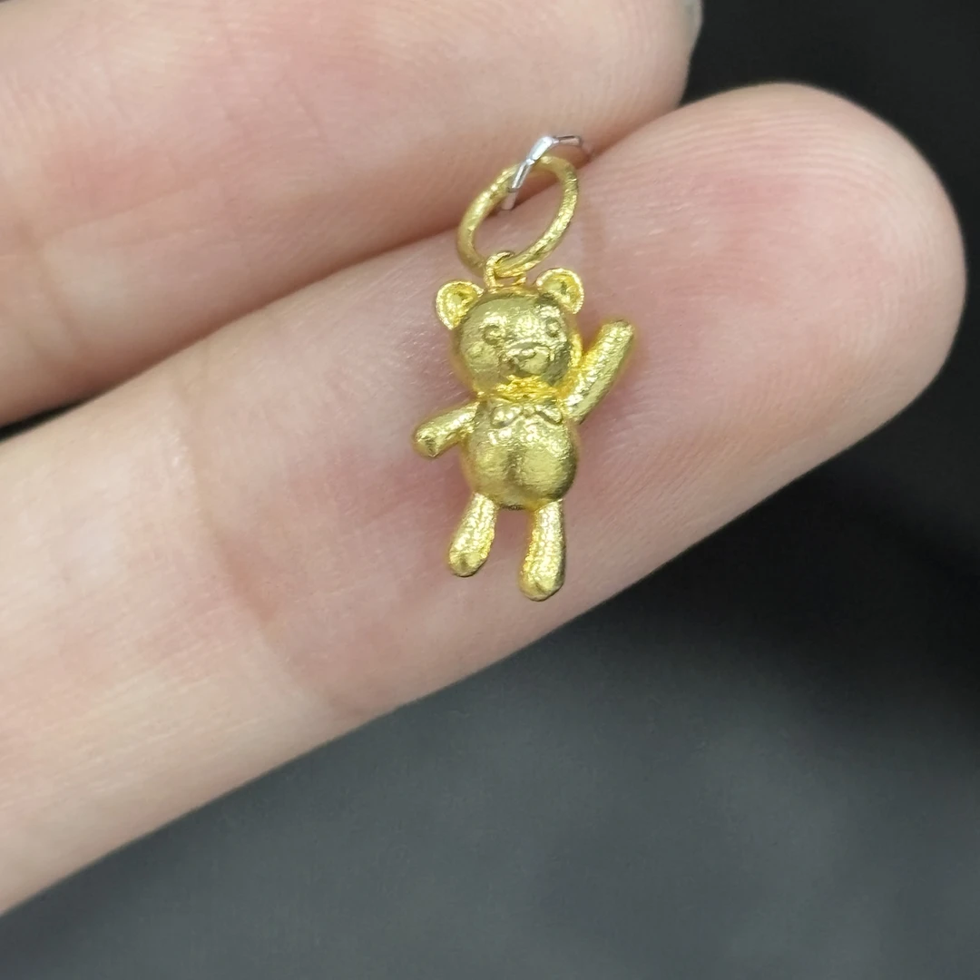 开心小熊滴溜 足金999