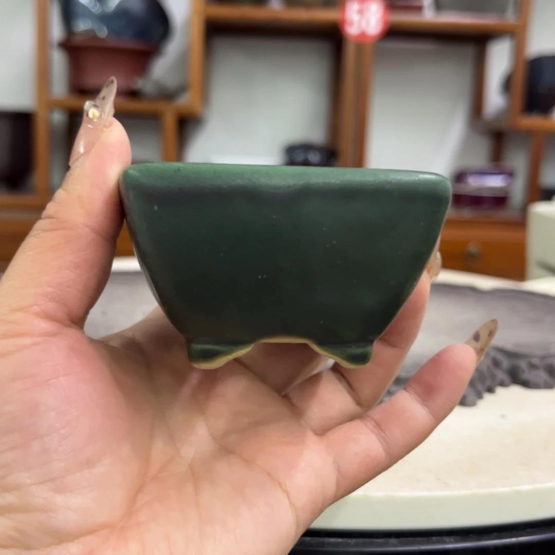 紫砂花盆瑕疵4-7。。。