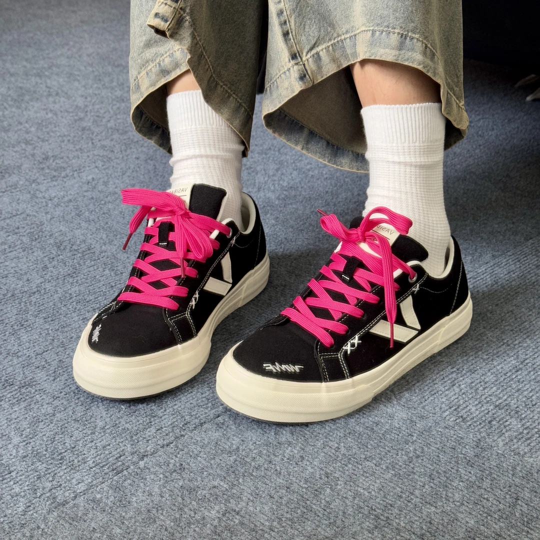 原创男女鞋子潮2025新款帆布鞋小众设计德训百搭学生情侣鞋子男款